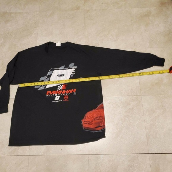 Vintage Y2K NASCAR Racecar Chase Kasey Kahne Evernham Graphic Shirt 2XL XXL - Picture 9 of 11